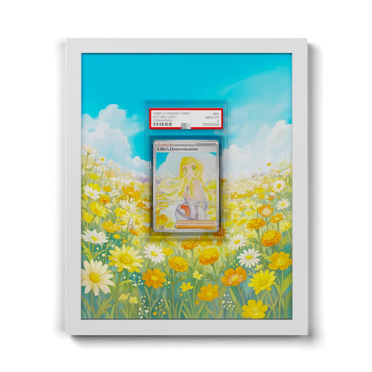 184 Détermination de Lilie - Extended Artwork Framed Pokemon Card Display
