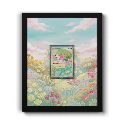 185 Shaymin - Extended Artwork Framed Pokemon Card Display