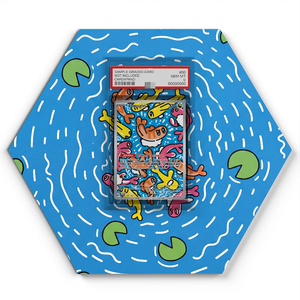 105 Crapustule - Extended Artwork Pokemon Card Display