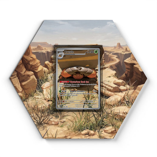 186/182 Crabaraque - Extended Artwork Pokemon Card Display