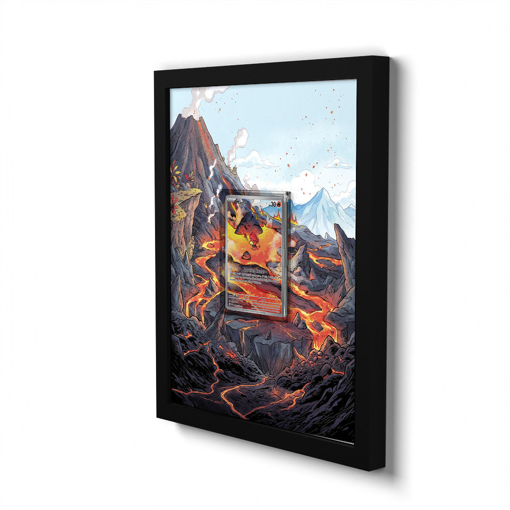 186/182 Magby - Extended Artwork Pokemon Card Frame