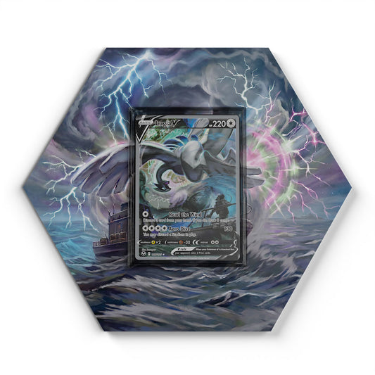 186/195 Lugia - Extended Artwork Pokemon Card Display