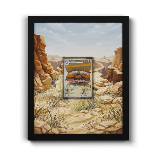 186 Crabaraque - Extended Artwork Framed Pokemon Card Display