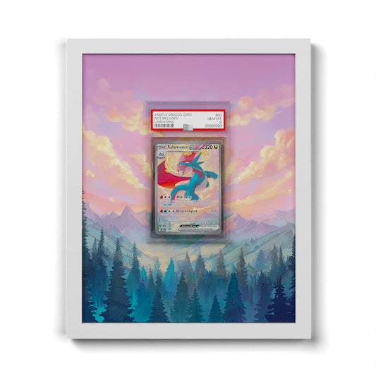 187 Drattak EX - Extended Artwork Framed Pokemon Card Display