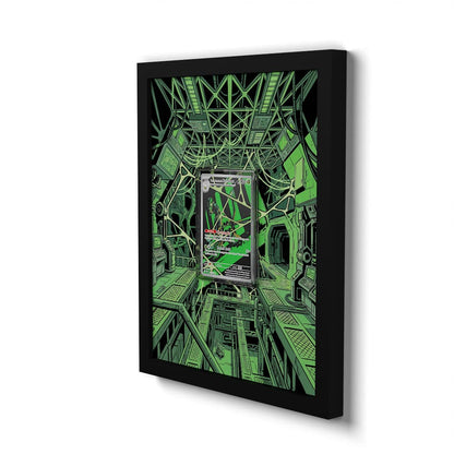 187 Filentrappe de la Team Rocket - Extended Artwork Framed Pokemon Card Display