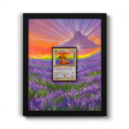 19/62 Dragonite - Extended Artwork Pokemon Card Frame