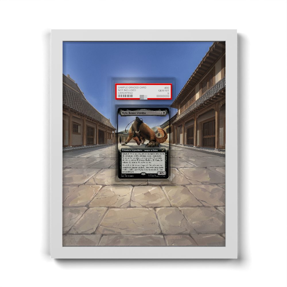 190 Nyla, Shirshu Sleuth - Extended Artwork Magic Card Frame
