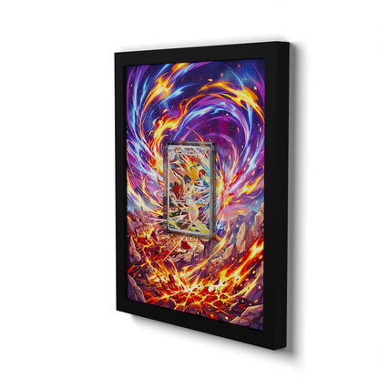 190/182 Typhlosion de Luth - Extended Artwork Framed Pokemon Card Display