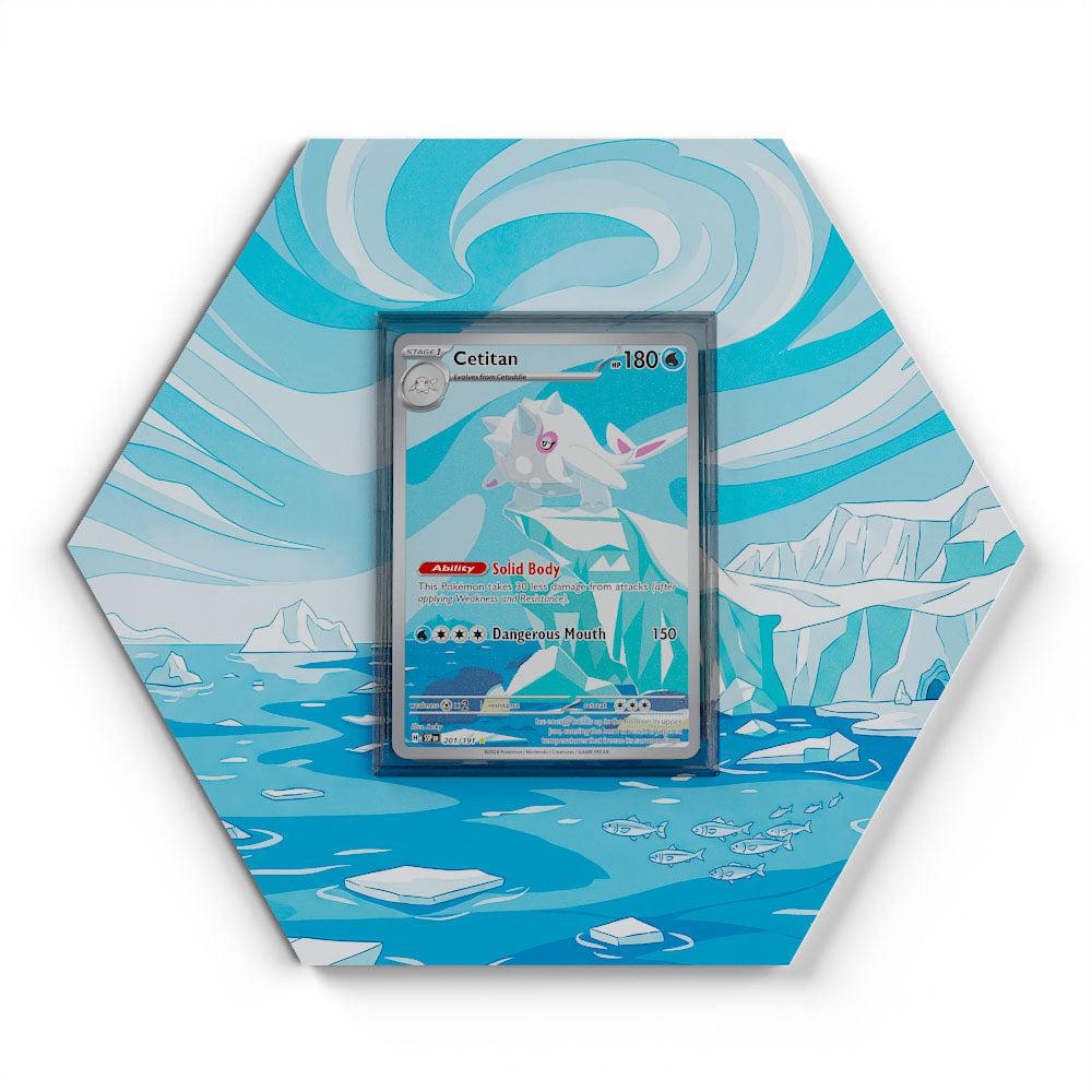 201/191 Balbalèze - Extended Artwork Pokemon Card Display