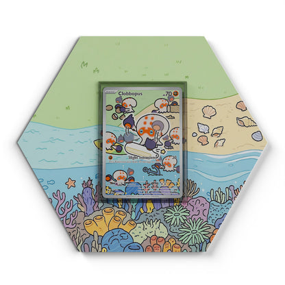 207/191 Poulpaf - Extended Artwork Pokemon Card Display