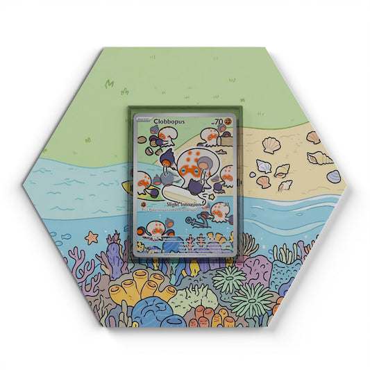 207/191 Poulpaf - Extended Artwork Pokemon Card Display