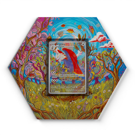 214/191 Gueriaigle - Extended Artwork Pokemon Card Display