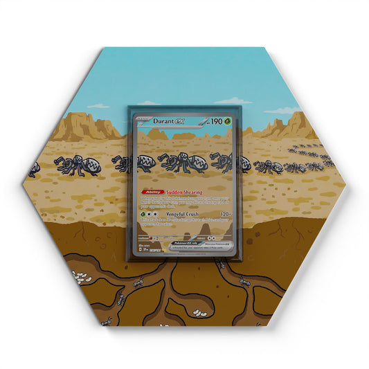 236/191 Fermite EX - Extended Artwork Pokemon Card Display