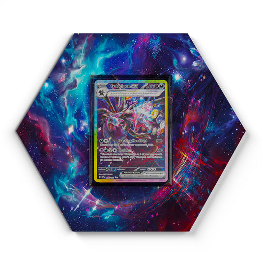240/191 Trioxhydre EX - Extended Artwork Pokemon Card Display