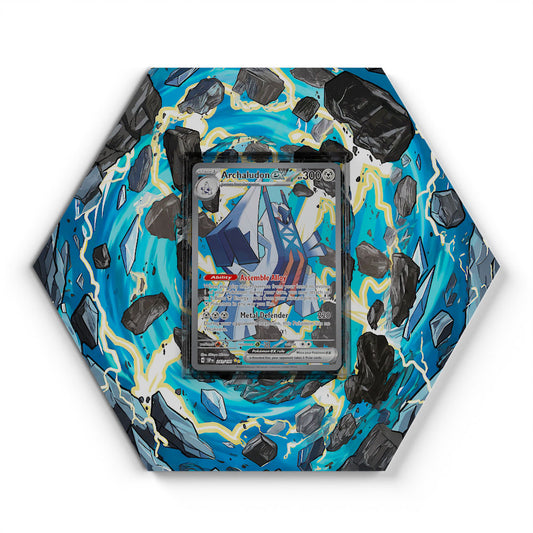 241/191 Pondralugon EX - Extended Artwork Pokemon Card Display