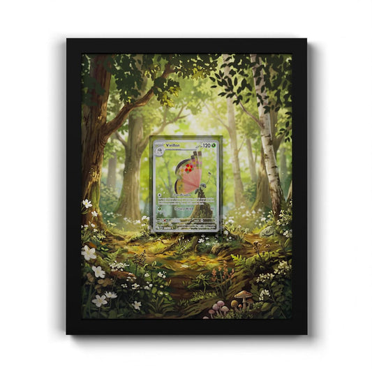 193 Prismillon - Extended Artwork Framed Pokemon Card Display