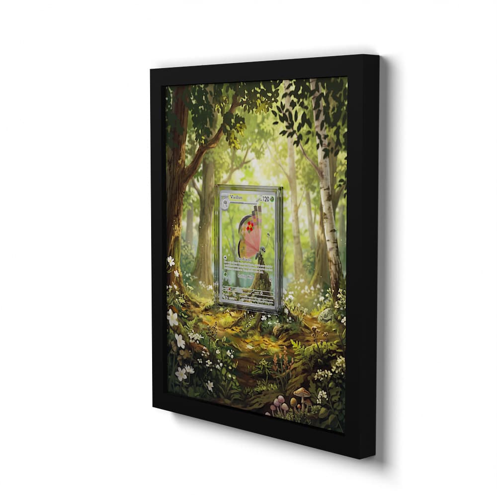 193 Prismillon - Extended Artwork Framed Pokemon Card Display