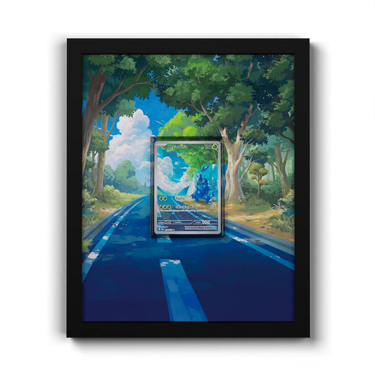 194 Scarhino - Extended Artwork Framed Pokemon Card Display