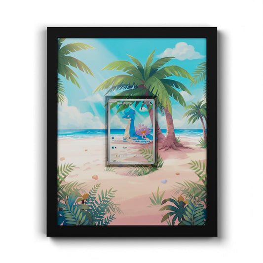 194 Lokhlass d’Ondine - Extended Artwork Framed Pokemon Card Display