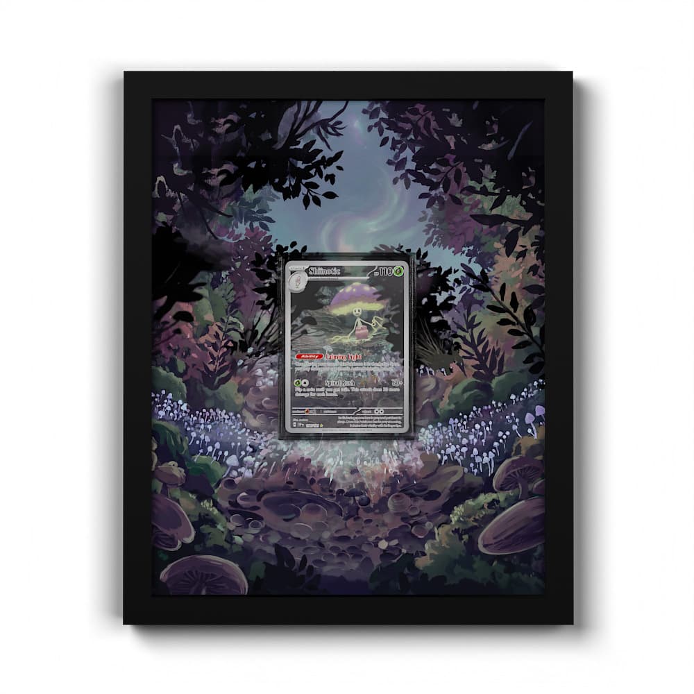 194 Lampignon - Extended Artwork Framed Pokemon Card Display