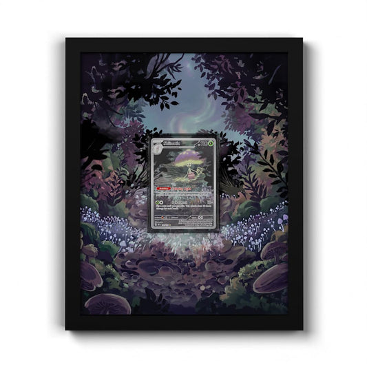 194 Lampignon - Extended Artwork Framed Pokemon Card Display