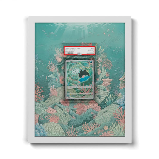 195 Coquiperl - Extended Artwork Framed Pokemon Card Display