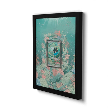 195 Coquiperl - Extended Artwork Framed Pokemon Card Display