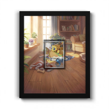 196/182 Statitik - Extended Artwork Pokemon Card Frame