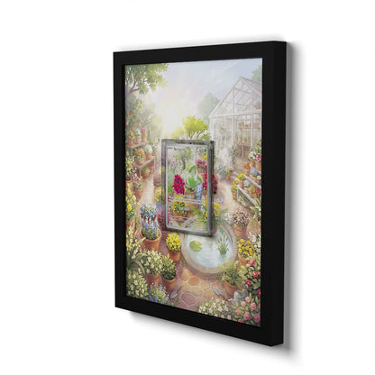 196/193 Poussacha - Extended Artwork Framed Pokemon Card Display