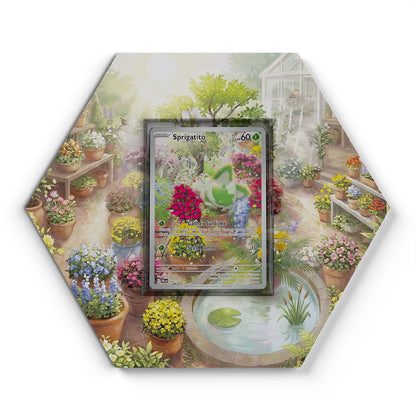 196/193 Poussacha - Extended Artwork Pokemon Card Display