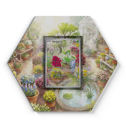 196/193 Poussacha - Extended Artwork Pokemon Card Display