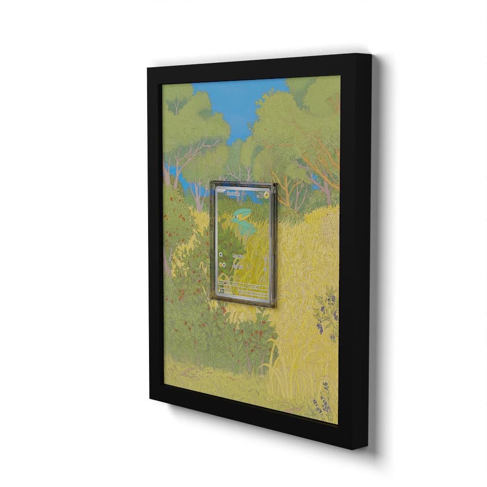 196 Dynavolt - Extended Artwork Framed Pokemon Card Display