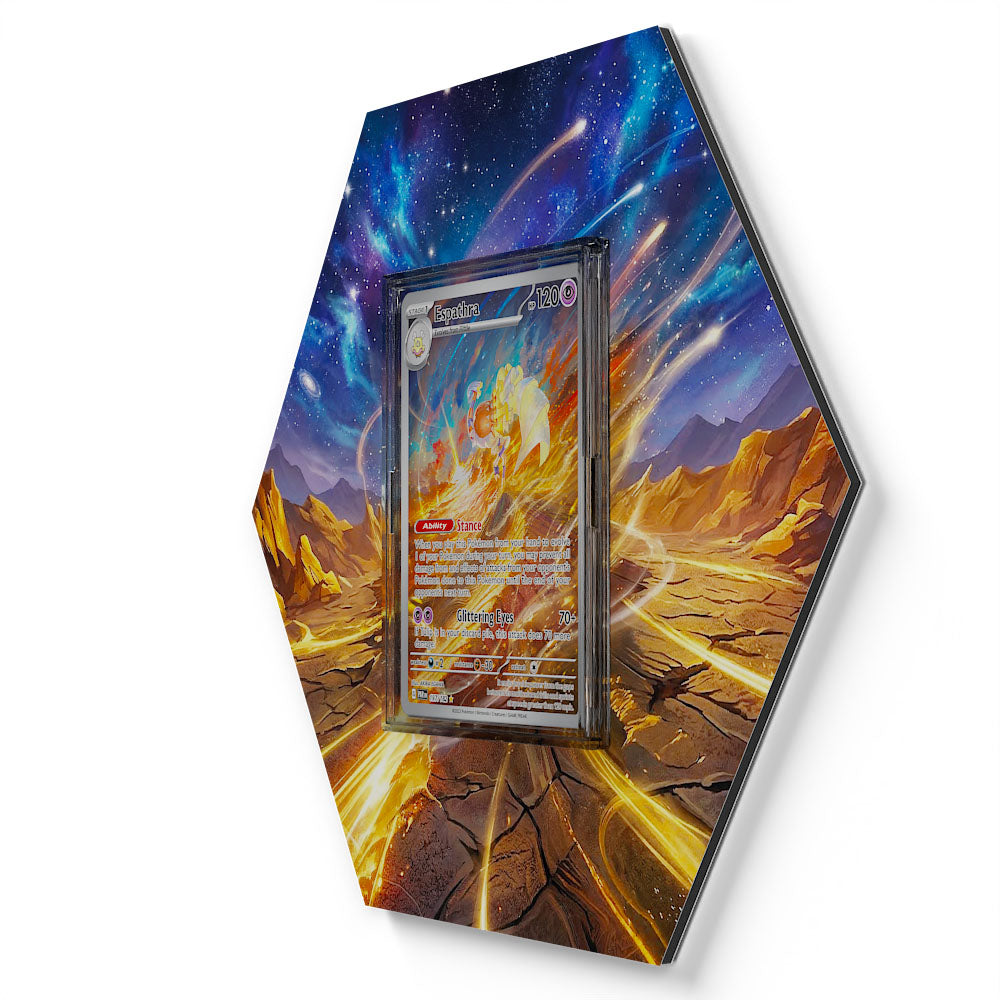 197/182 Cléopsytra - Extended Artwork Pokemon Card Display