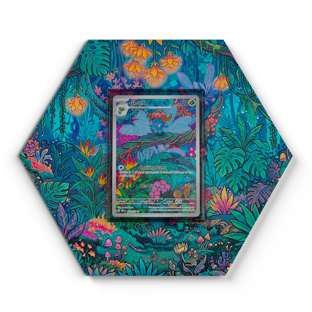 198/197 Ortide - Extended Artwork Pokemon Card Display