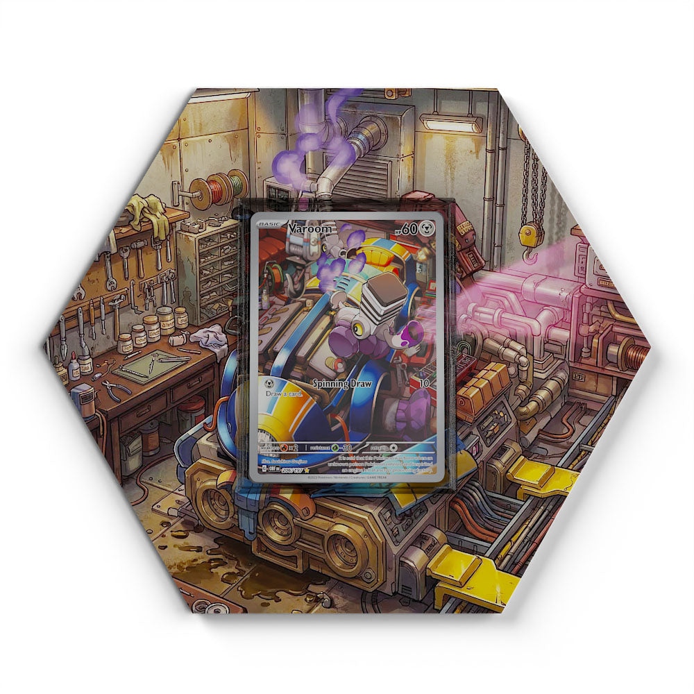 206/197 Vrombi - Extended Artwork Pokemon Card Display
