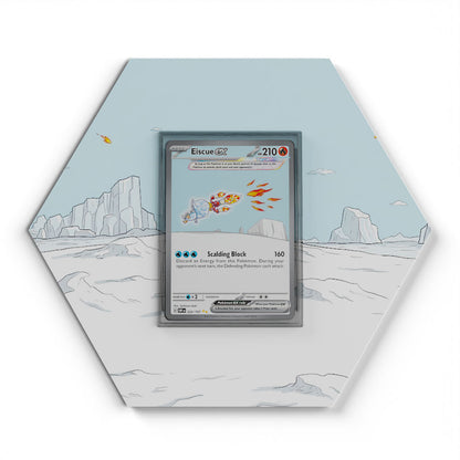 222/197 Bekaglaçon EX - Extended Artwork Pokemon Card Display