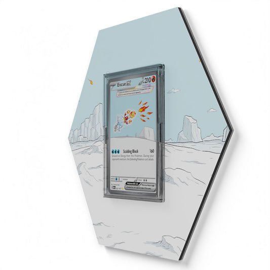 222/197 Bekaglaçon EX - Extended Artwork Pokemon Card Display