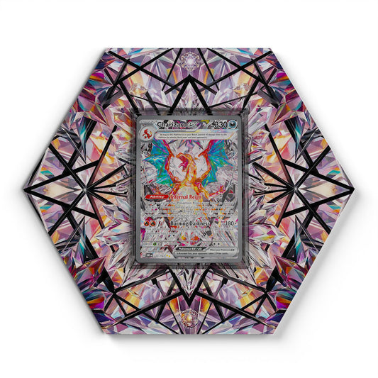 223/197 Dracaufeu EX - Extended Artwork Pokemon Card Display