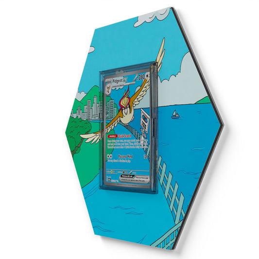 225/197 Roucarnage EX - Extended Artwork Pokemon Card Display