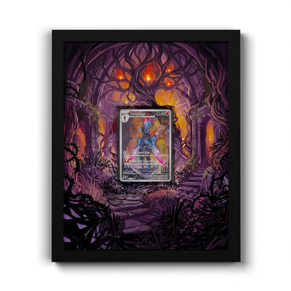 197 Malvalame - Extended Artwork Framed Pokemon Card Display