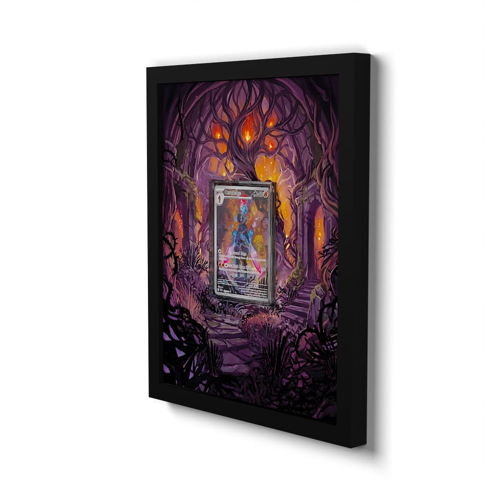 197 Malvalame - Extended Artwork Framed Pokemon Card Display