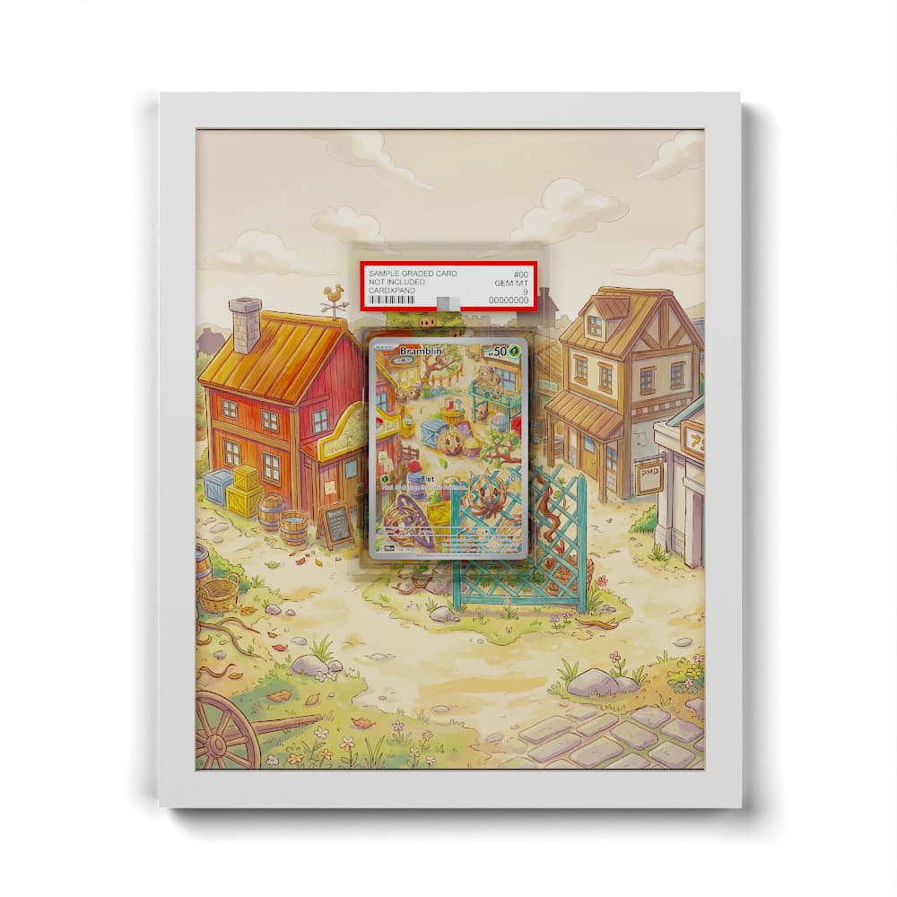 198 Virovent - Extended Artwork Framed Pokemon Card Display