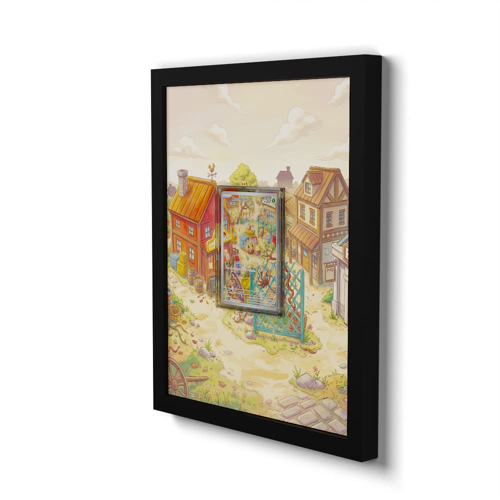 198 Virovent - Extended Artwork Framed Pokemon Card Display