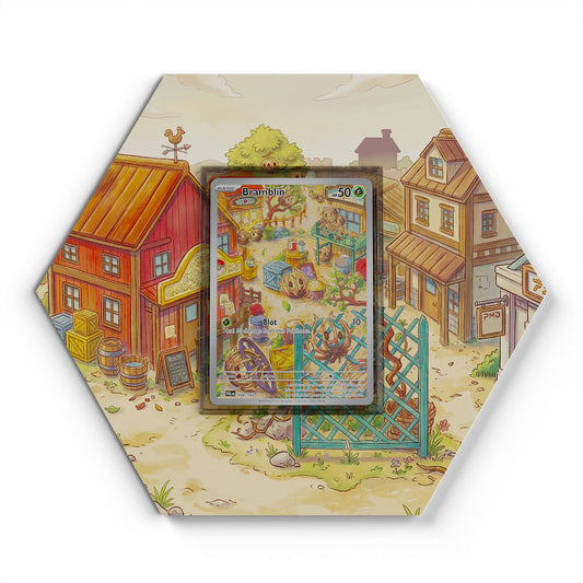 198/193 Virovent - Extended Artwork Pokemon Card Display