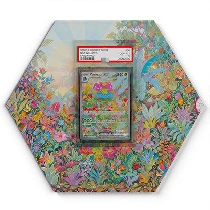 198/165 Florizarre EX - Extended Artwork Pokemon Card Display