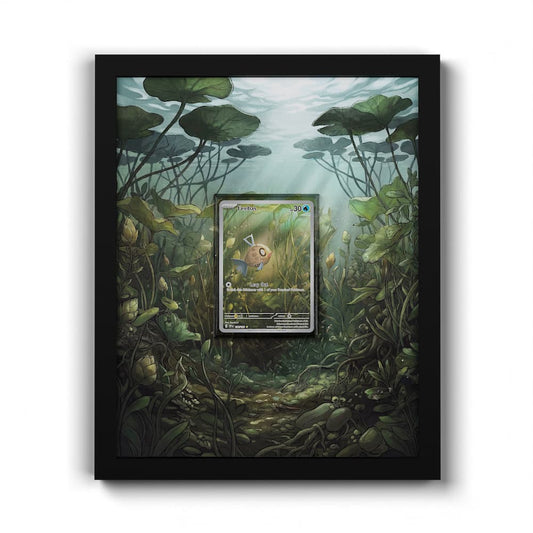 198 Barpau - Extended Artwork Framed Pokemon Card Display