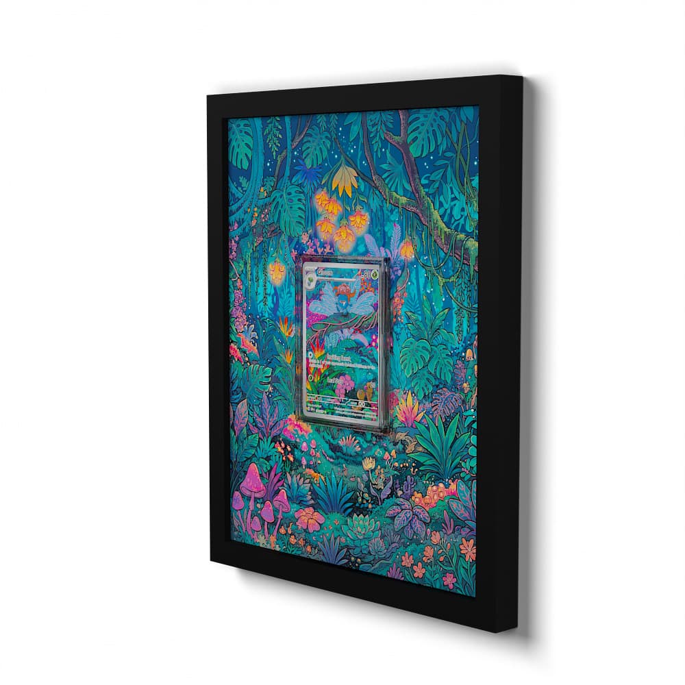 198 Ortide - Extended Artwork Framed Pokemon Card Display