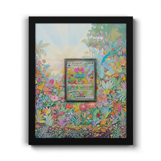 198 Florizarre EX - Extended Artwork Framed Pokemon Card Display