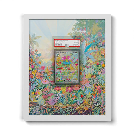 198 Florizarre EX - Extended Artwork Framed Pokemon Card Display