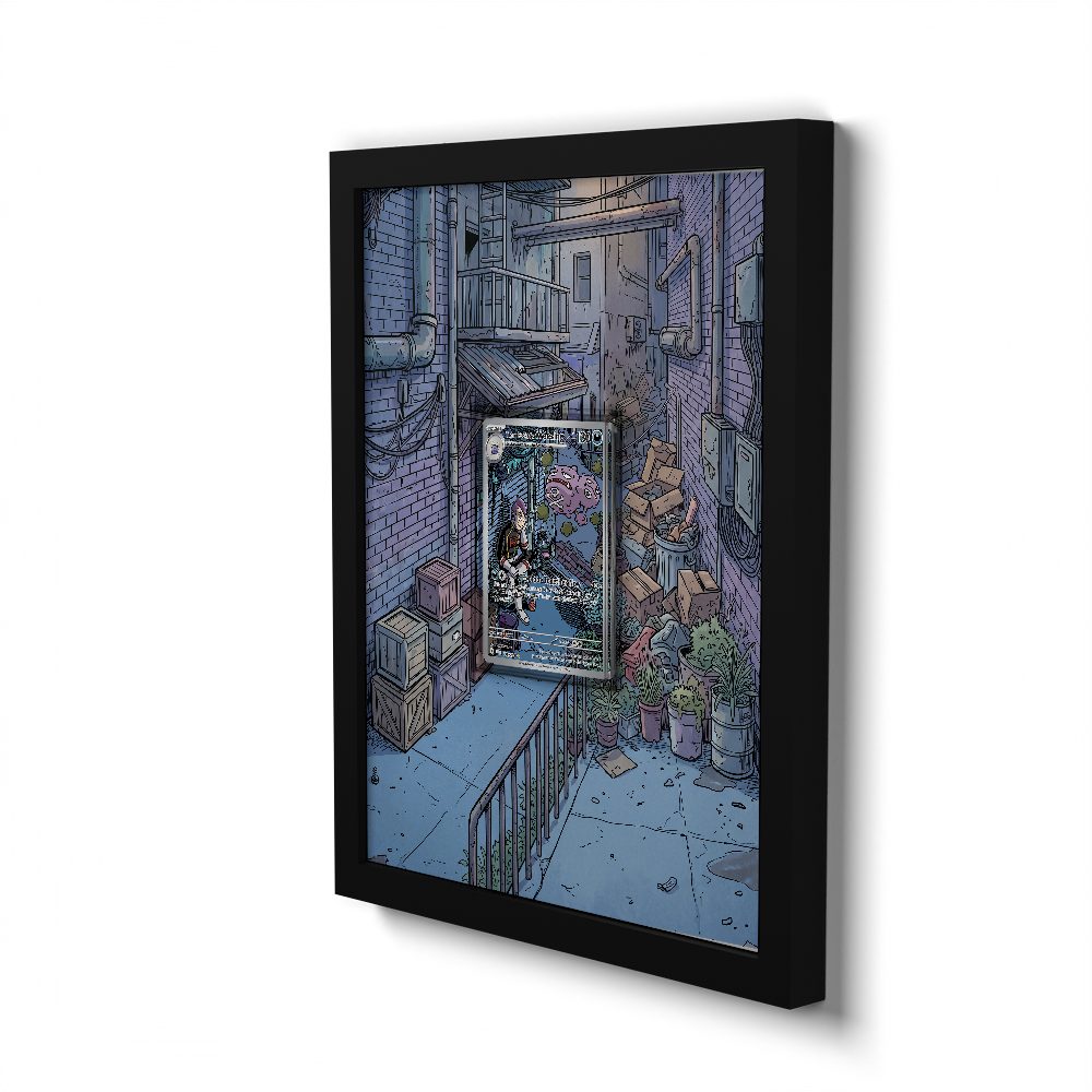 199 Smogogo de la Team Rocket - Extended Artwork Framed Pokemon Card Display